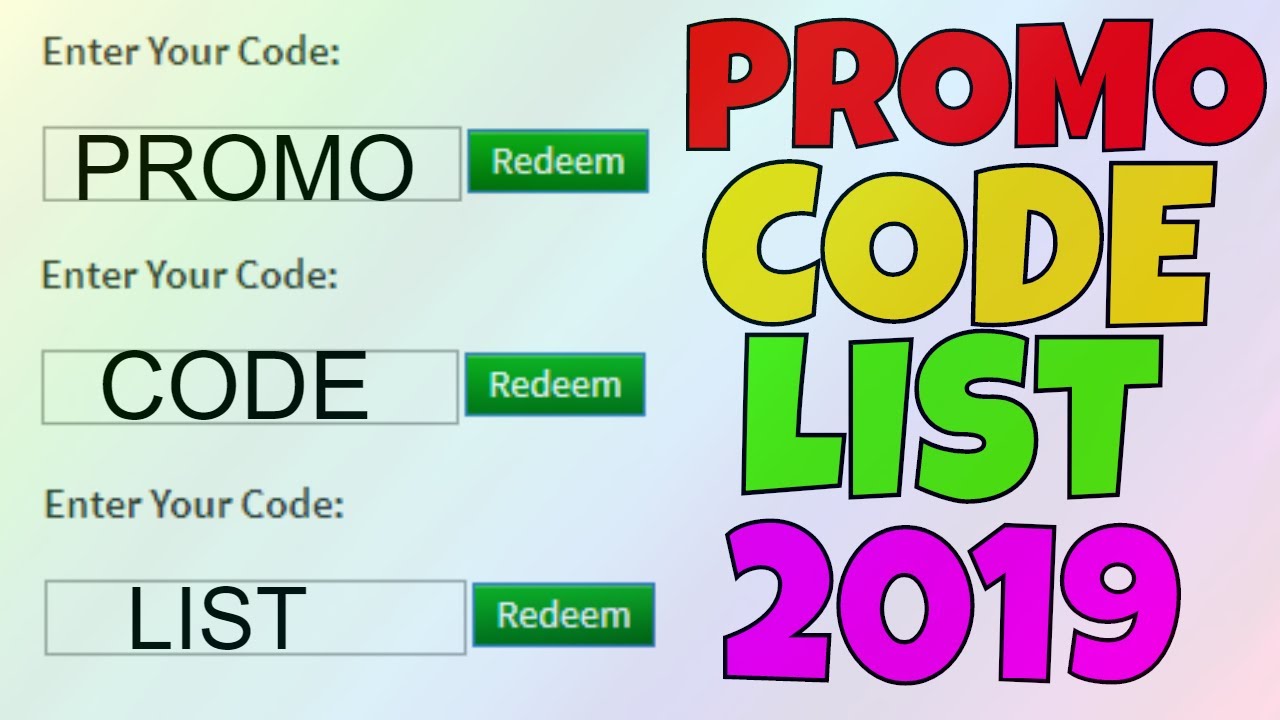 Roblox Promo Code List 2021